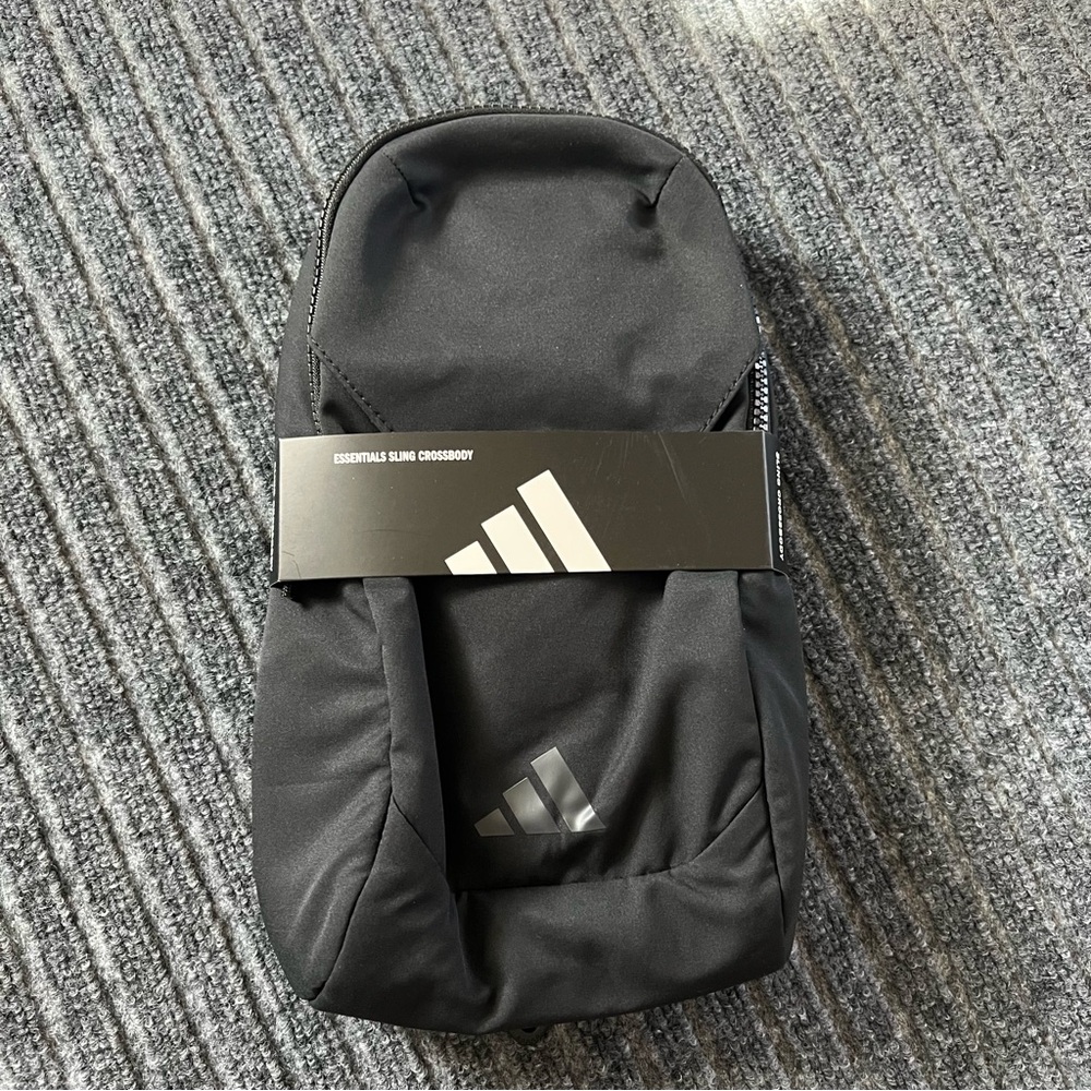 Adidas Black Essential Belt Bag